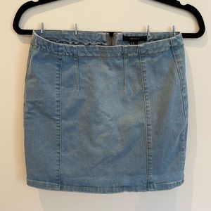 Forever 21 Jean Mini Skirt